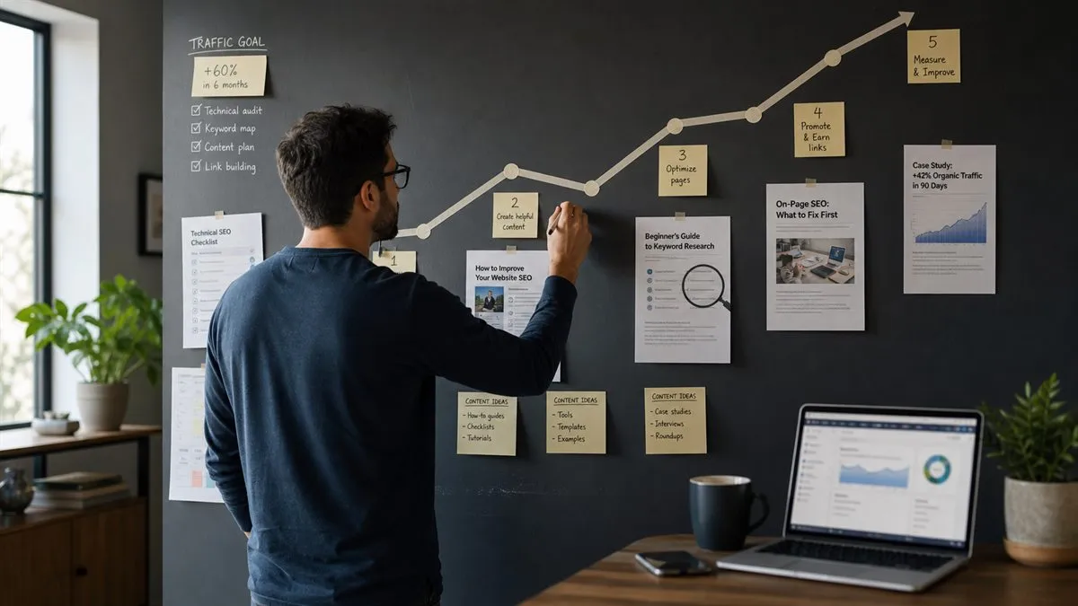 How to Increase Website Traffic With SEO: 10 Practical Steps