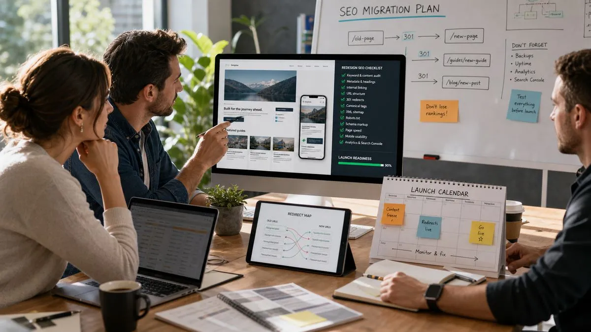Website Redesign SEO Checklist: Protect Traffic Before Launch